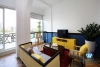 Two bedroom with lake view apartment for lease in Tu Hoa st, Tay Ho